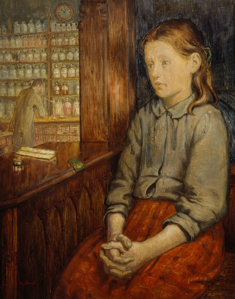 In der Apotheke von Emanuel Vigeland