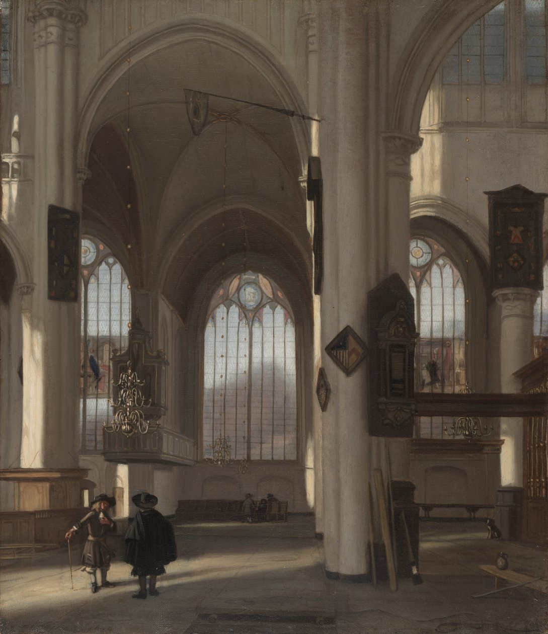 Innenraum einer Kirche von Emanuel de Witte