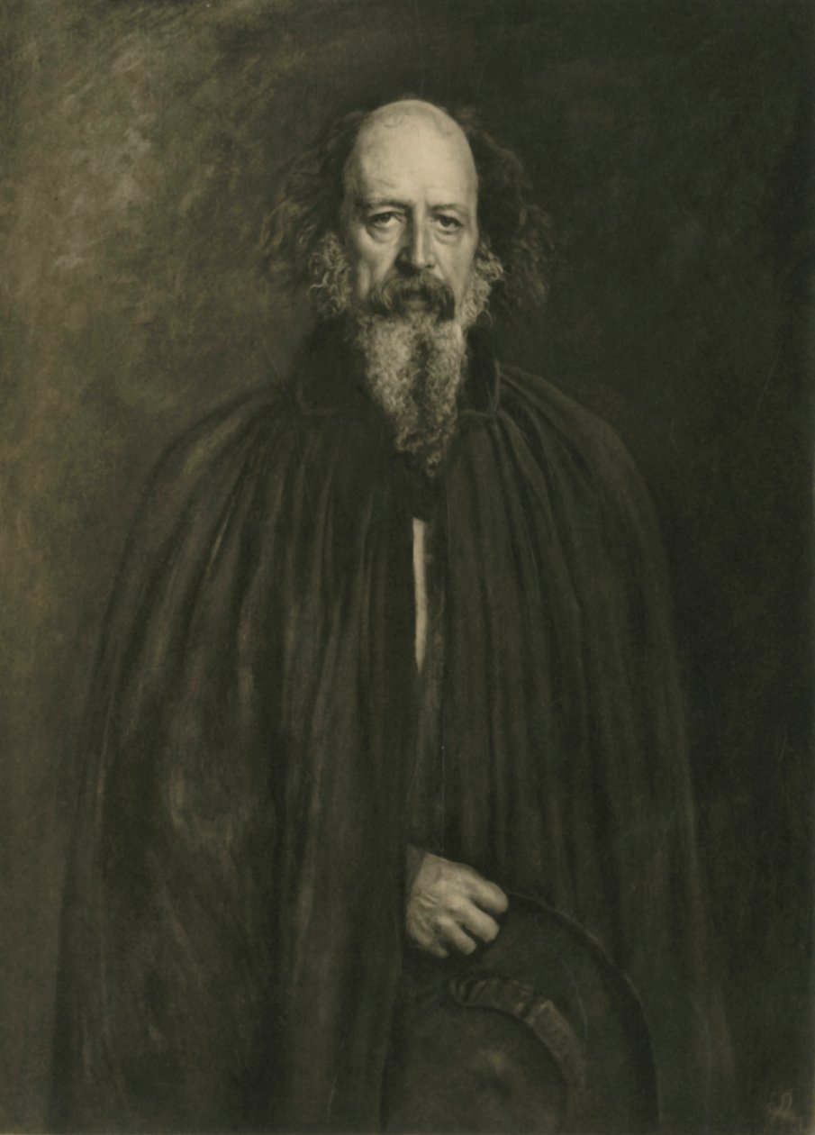 Alfred Lord Tennyson, 1881, 1908 von Emery Walker