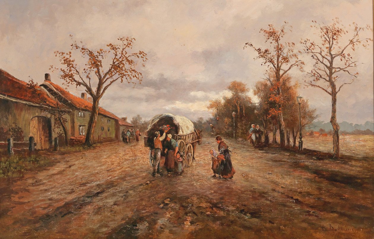 Auf der Landstraße von Emil Barbarini