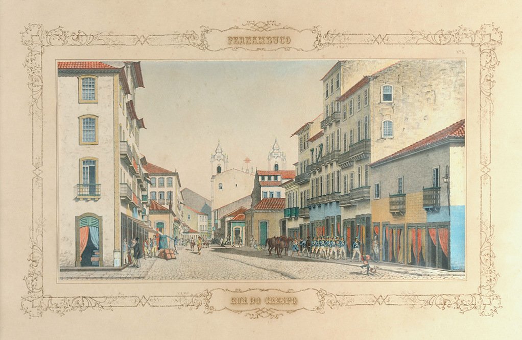 Crespo Straße - Pernambuco von Emil Bauch