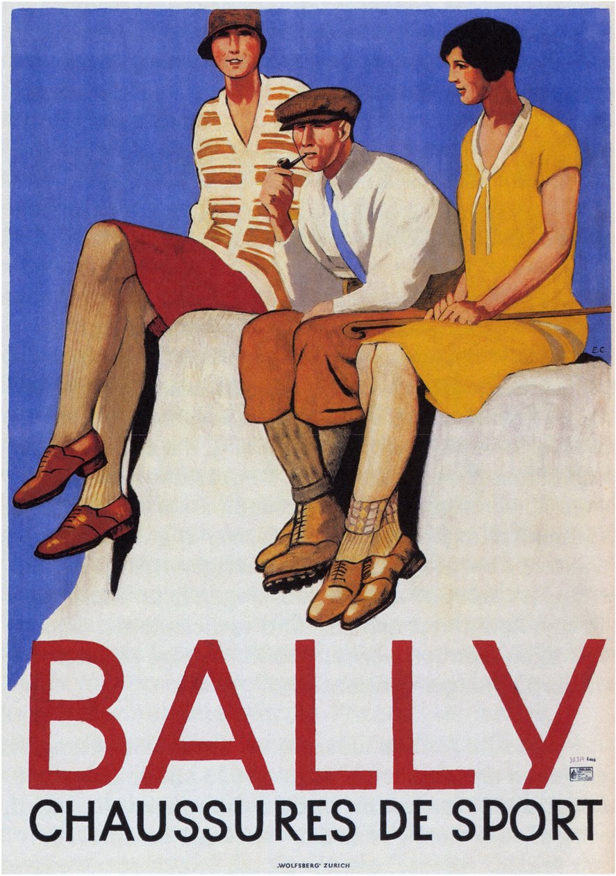 Bally Sportschuhe, 1928 von Emil Cardinaux