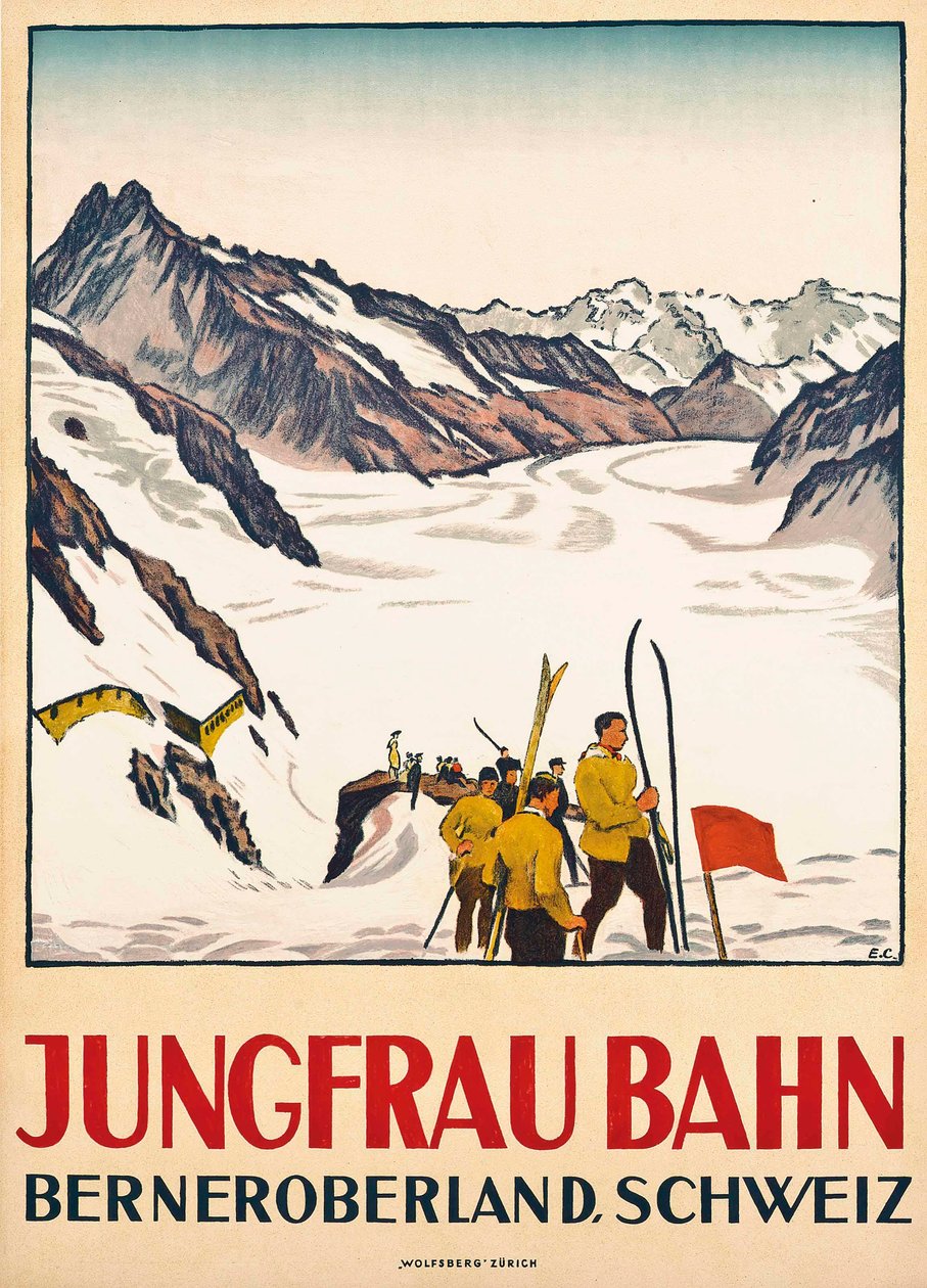 Jungfraubahn von Emil Cardinaux