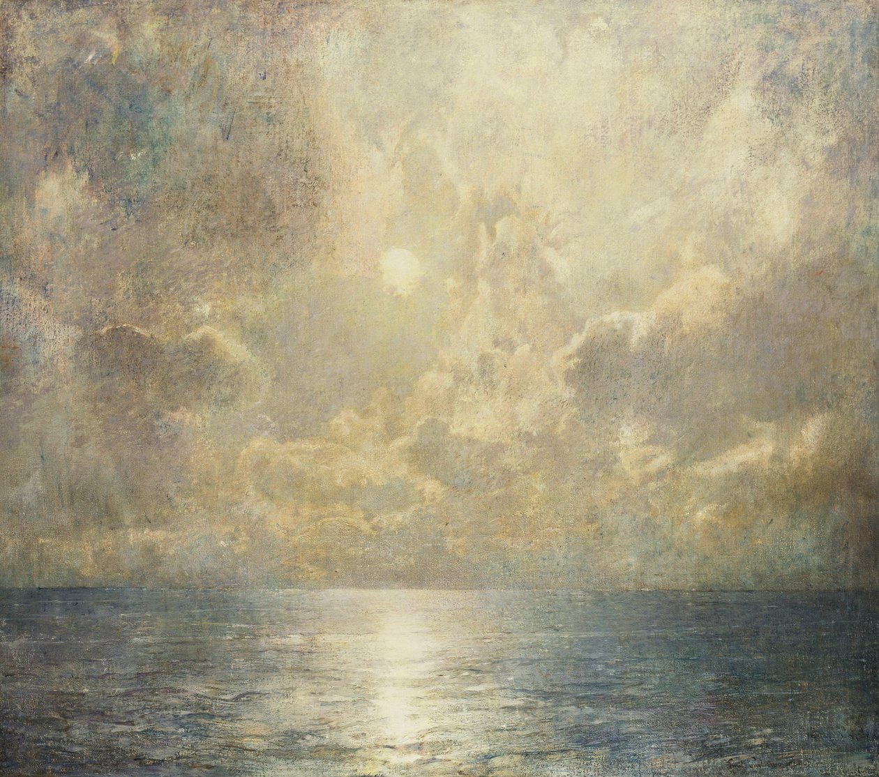 Mondbeschienene Meereslandschaft von Emil Carlsen