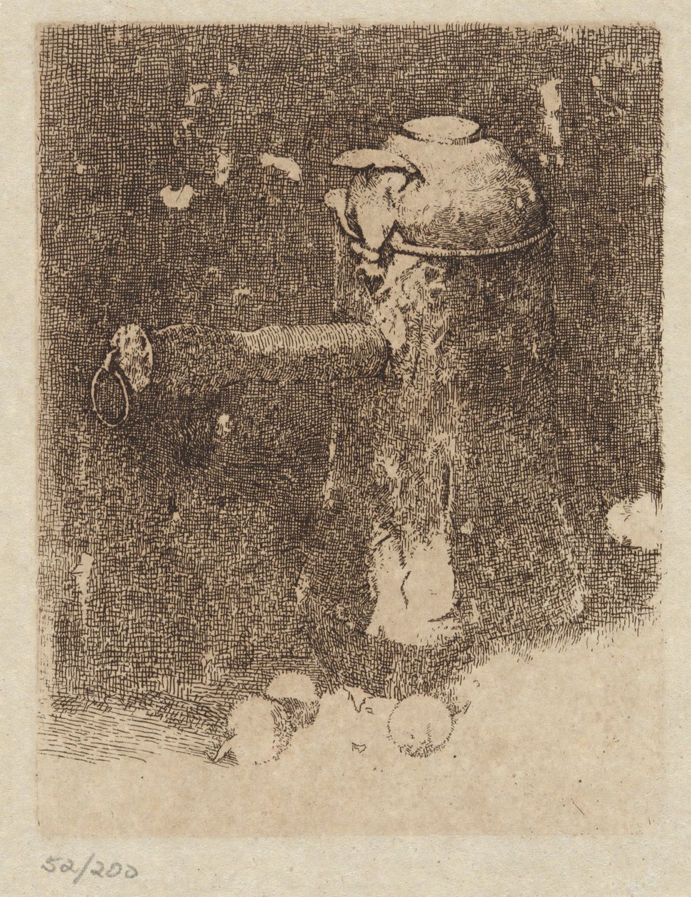 Stillleben mit Kupfer und Zwiebeln von Emil Carlsen
