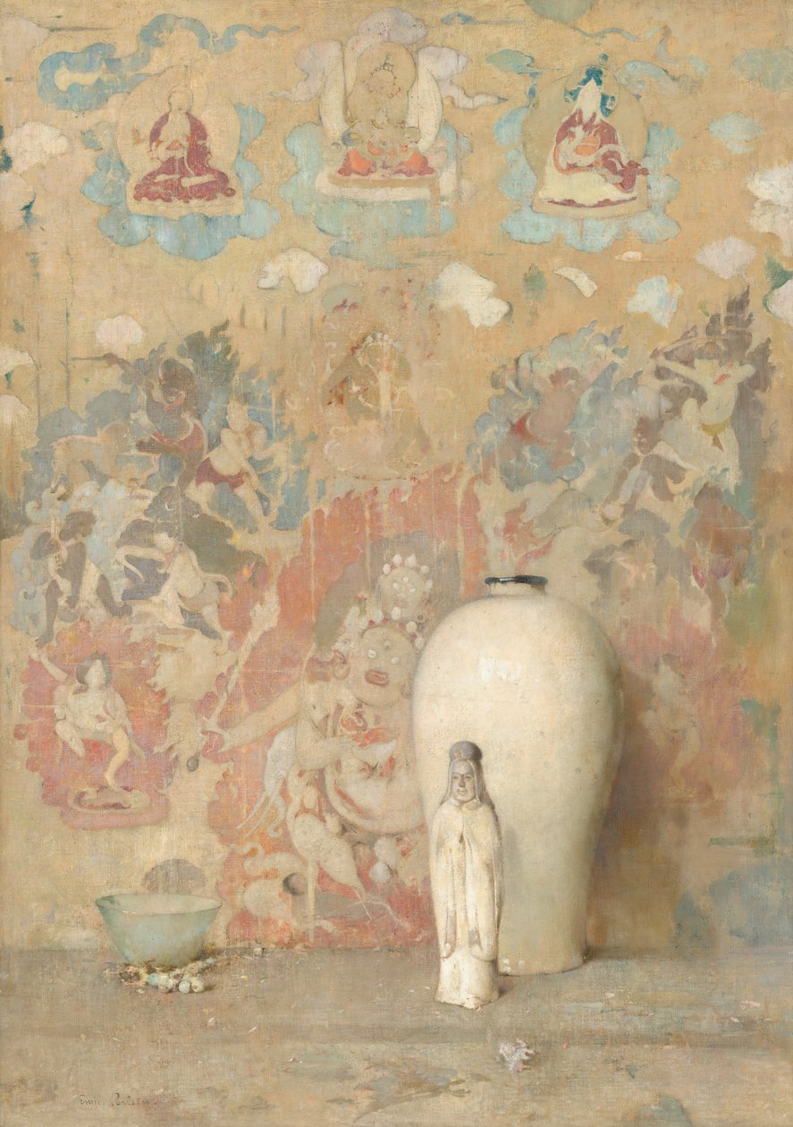 Das Bild aus Tibet von Emil Carlsen