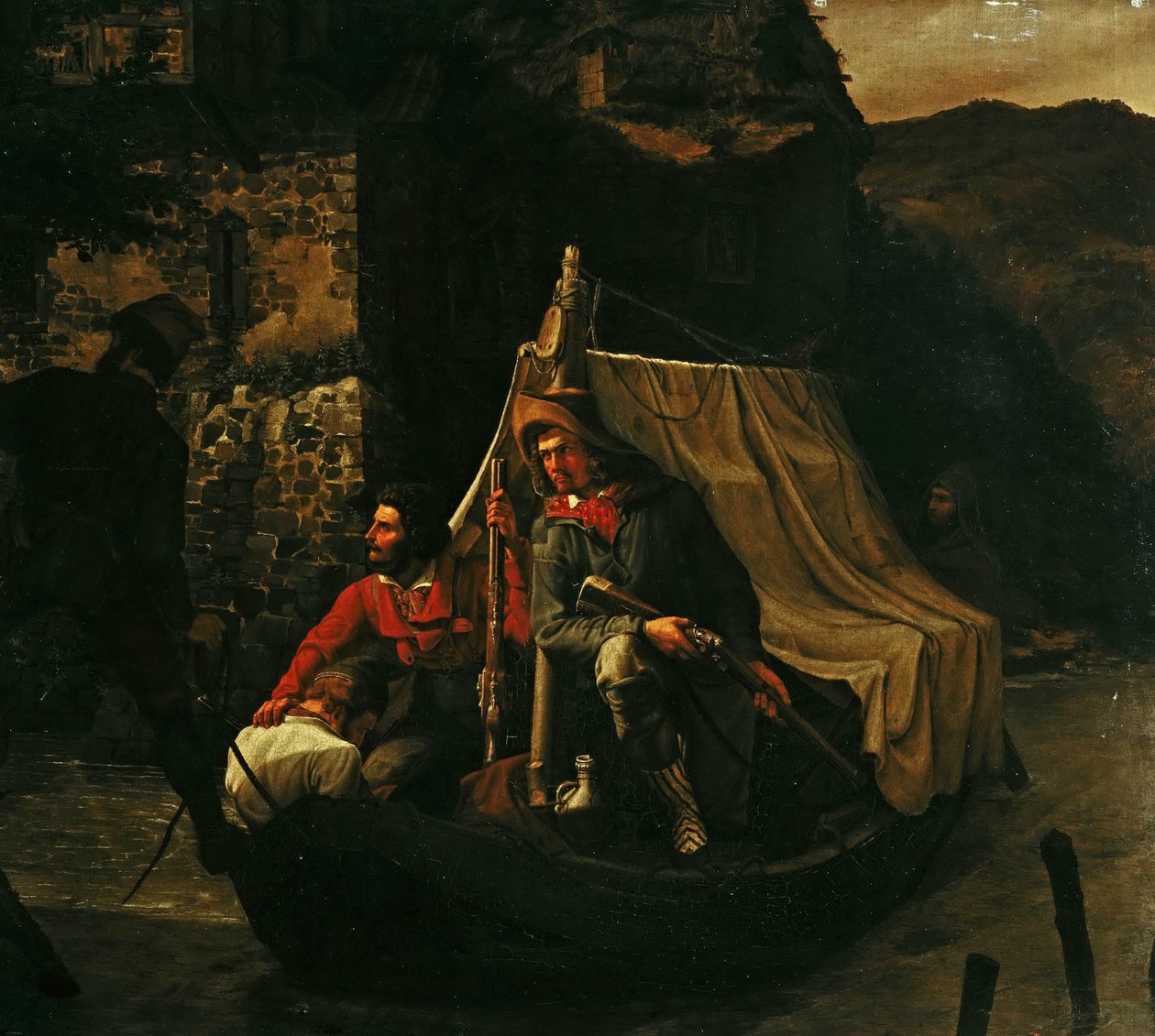 Die Schmuggler, 1830 von Emil Ebers