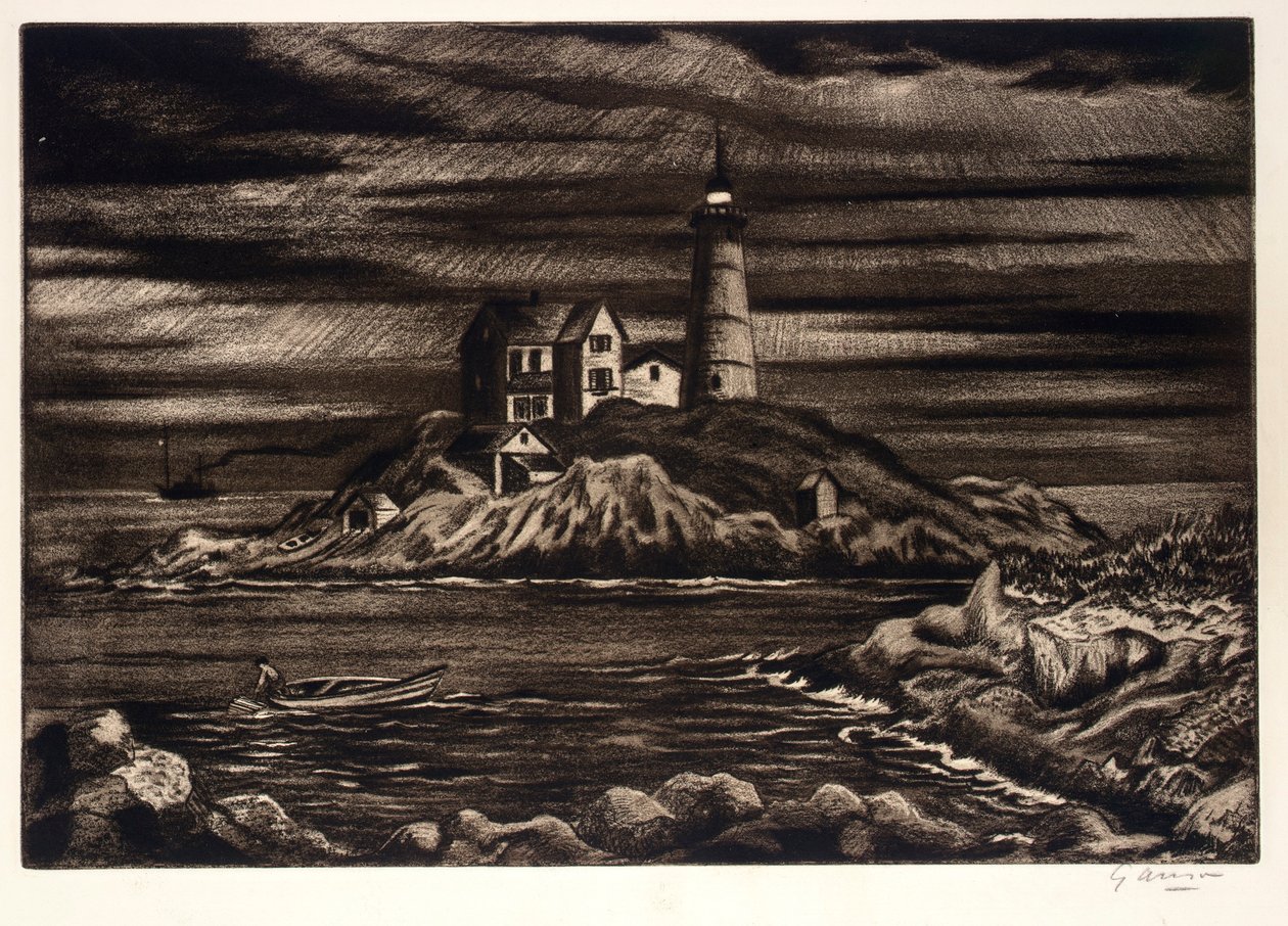 Nubbli Leuchtturm von Emil Ganso