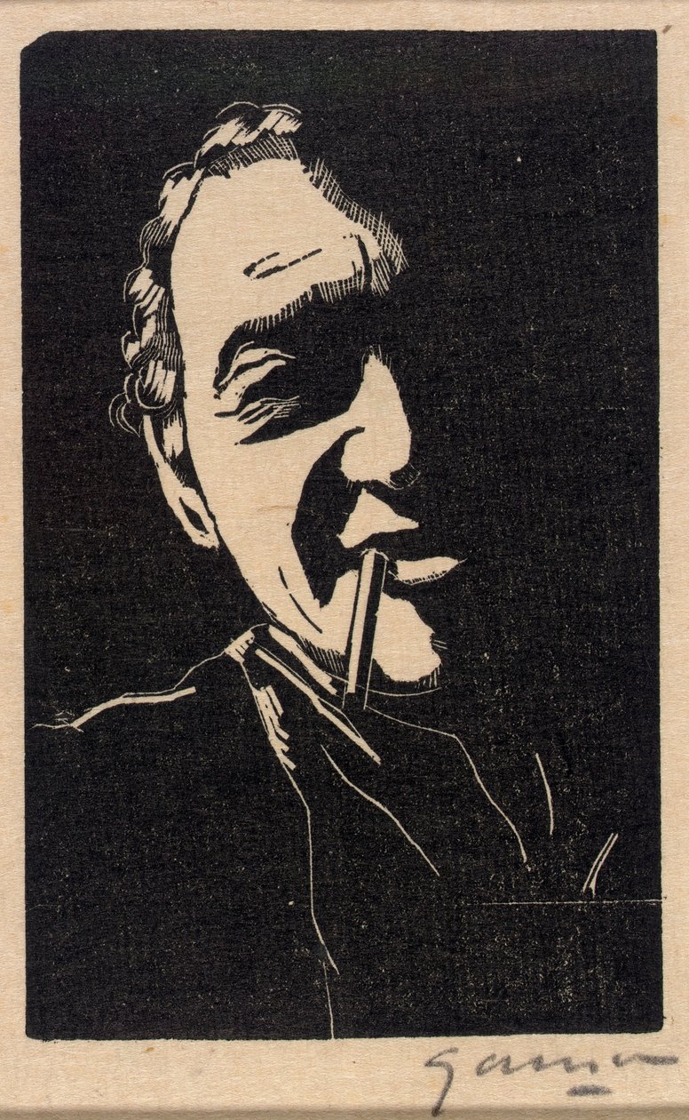Porträt von Pascin von Emil Ganso