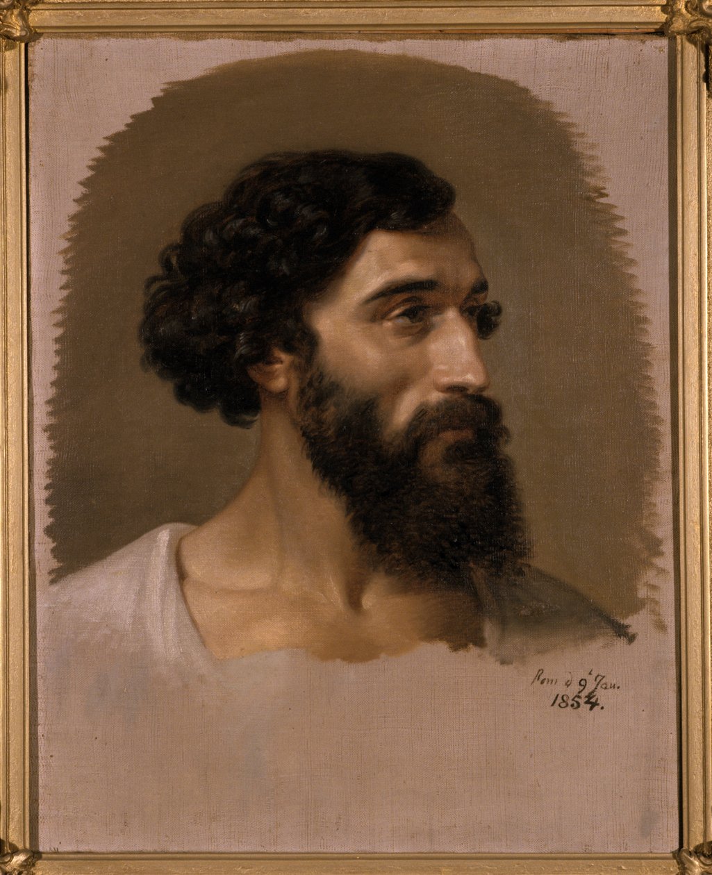 Kopf eines Römers, 1854 von Emil Jacobs