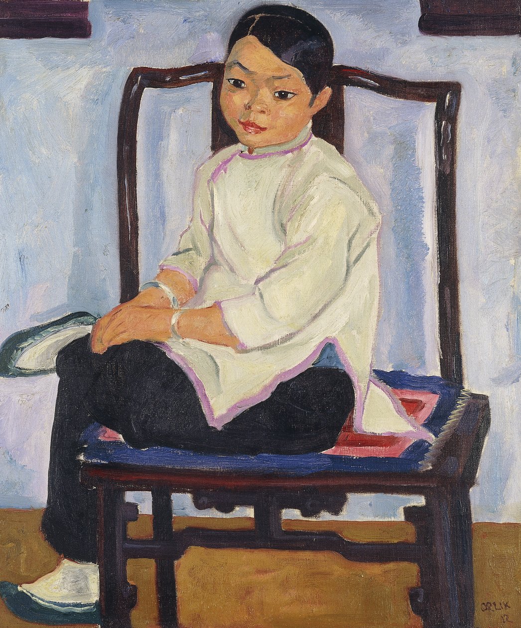 Chinesisches Mädchen, 1912 von Emil Orlik
