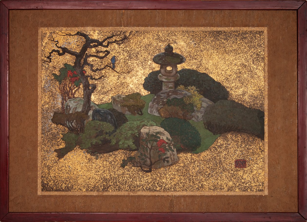 Japanischer Garten von Emil Orlik