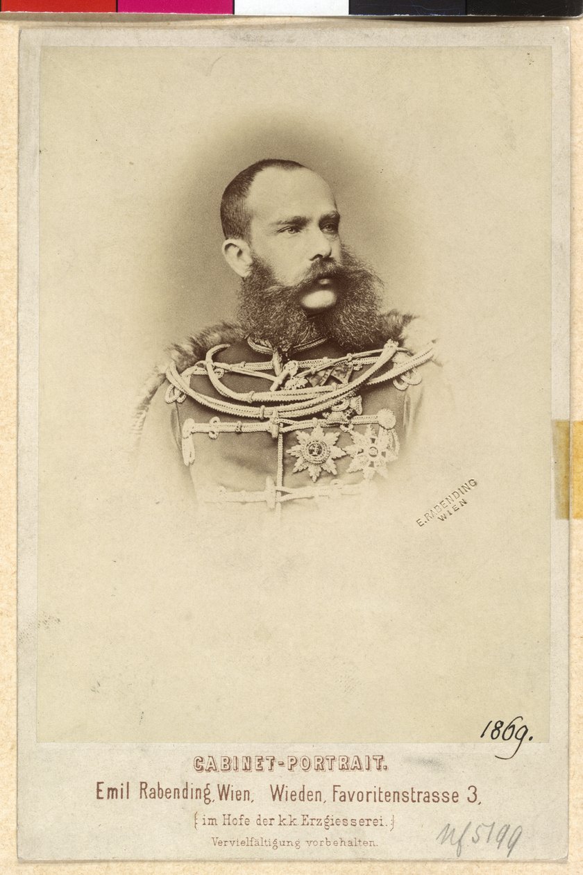 Kaiser von Österreich Franz Joseph I von Emil Rabending