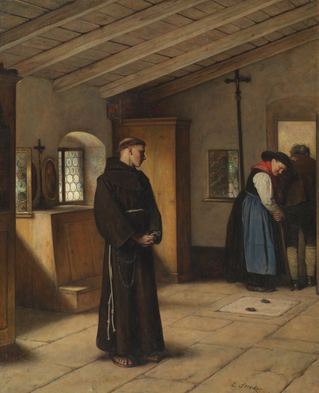 Der Abschied von Emil Strecker