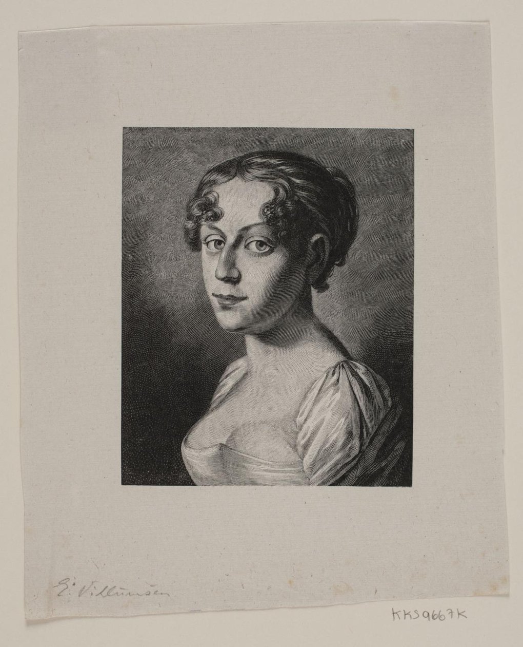 Junge Dame von Emil Villumsen