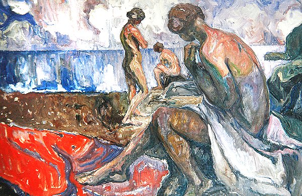 Die Badenden von Emil Zoir