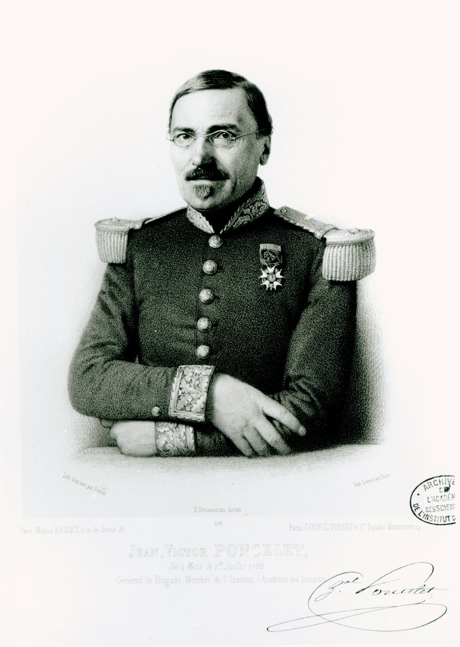 Jean-Victor Poncelet (1788-1867) von Emile Desmaisons