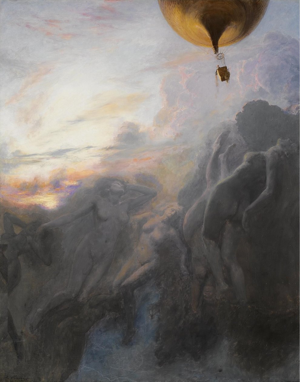 Reise ins Unendliche von Emile Friant