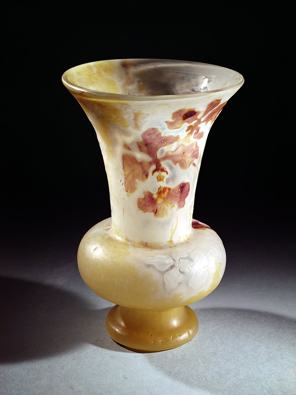 Vase (Glas) von Emile Galle