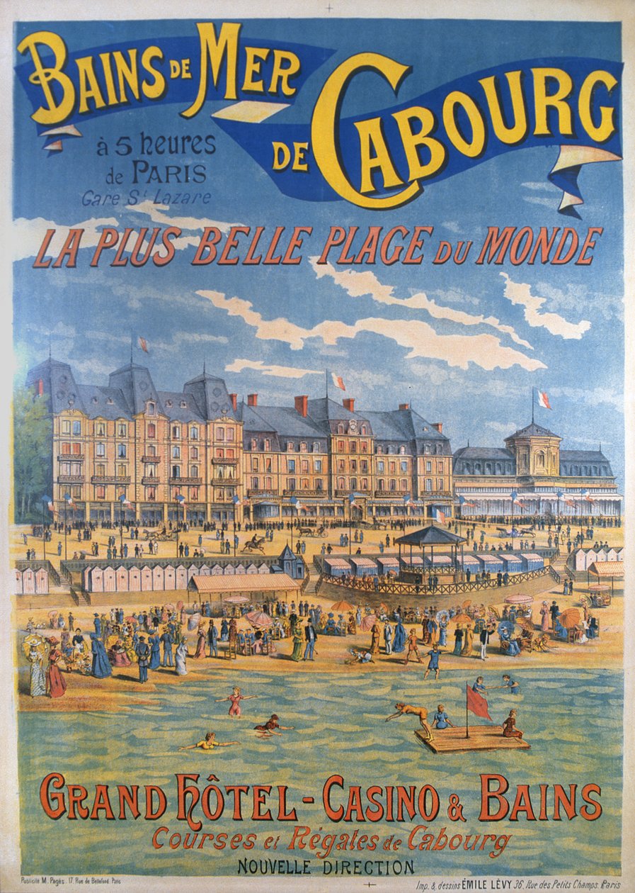 Cabourg Poster von Emile Levy