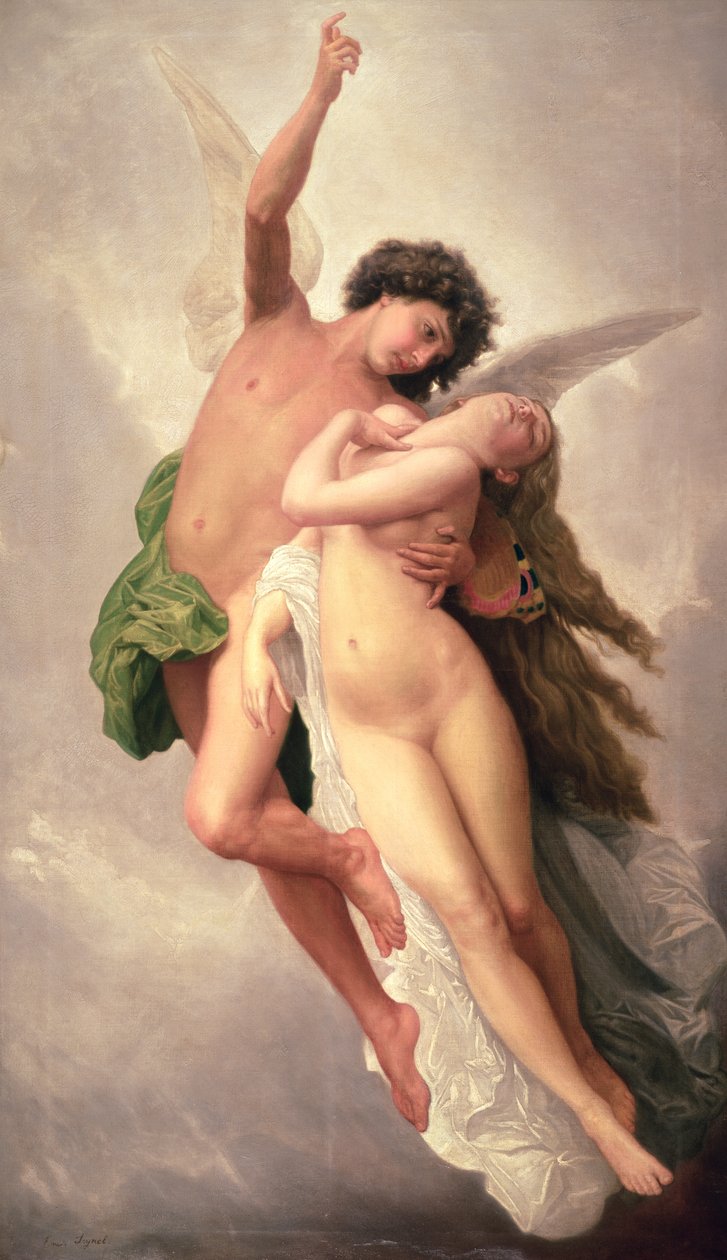 Die Entführung der Psyche von Emile Signol