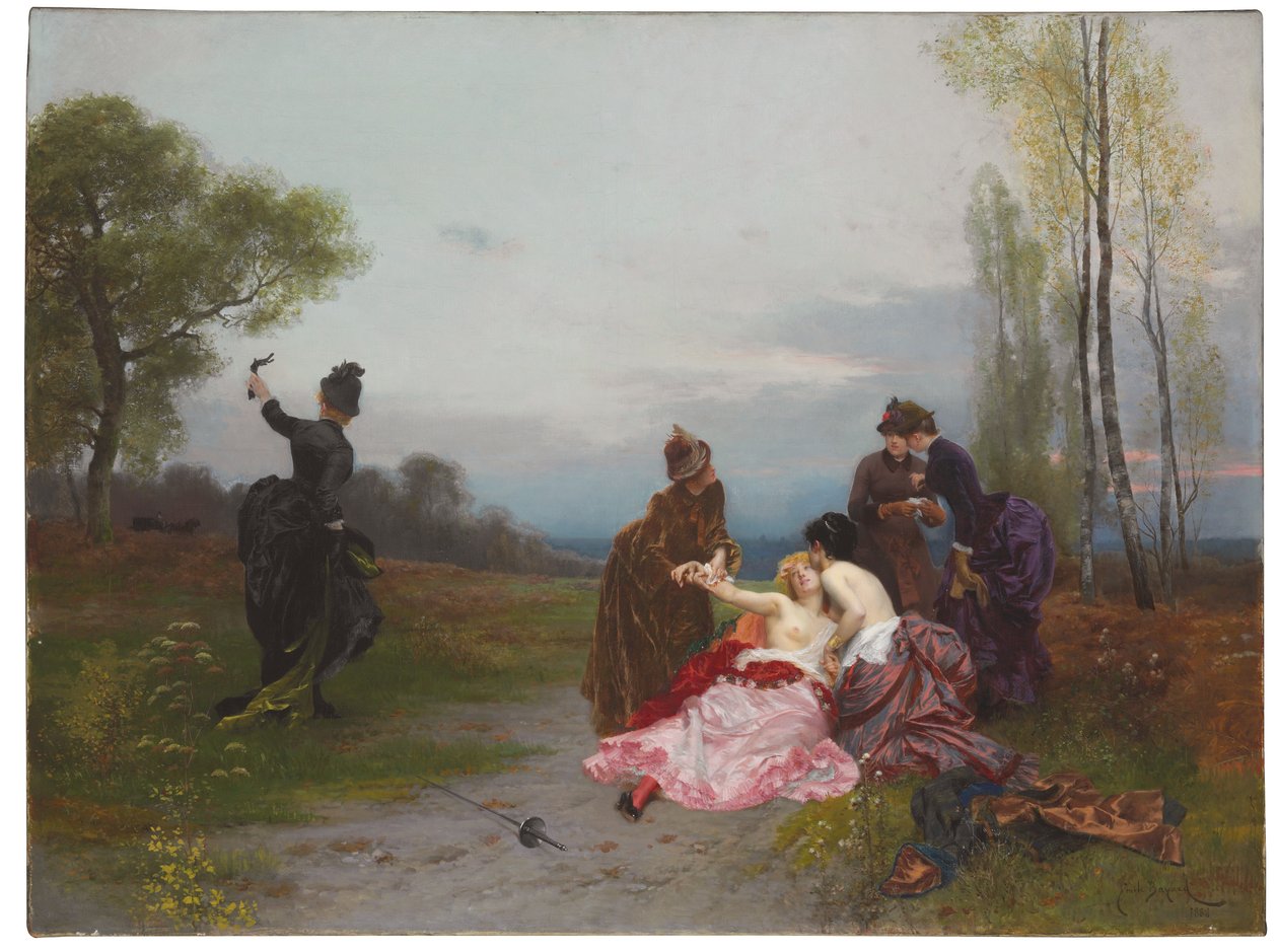 Die Versöhnung, 1884 von Emile Antoine Bayard