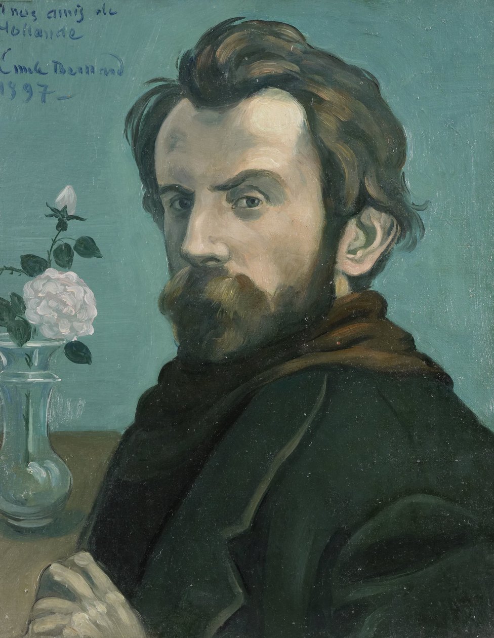Selbstporträt von Émile Bernard (signed by artist)