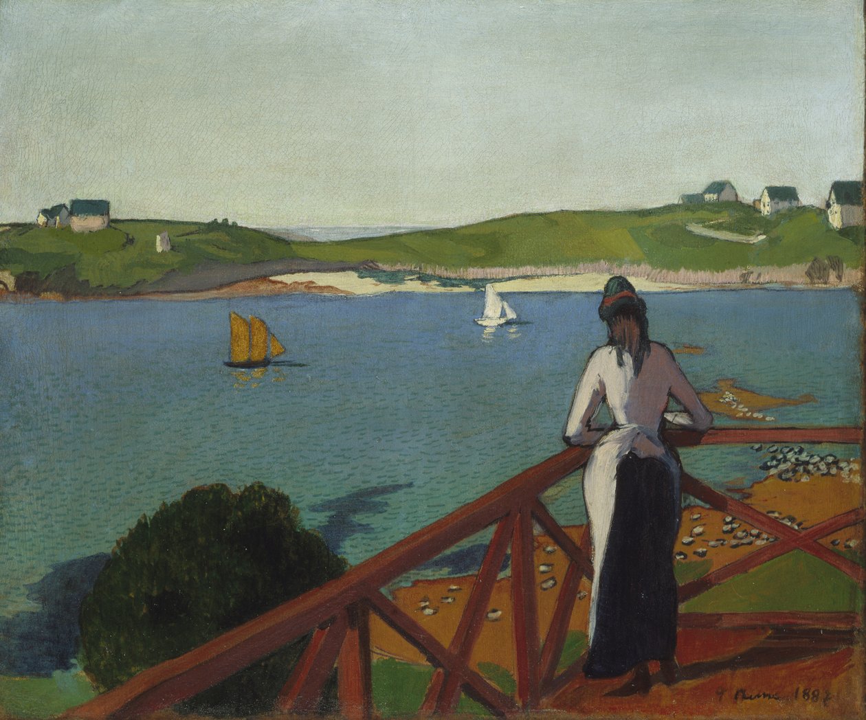 Nachmittag in Saint-Briac von Emile Bernard