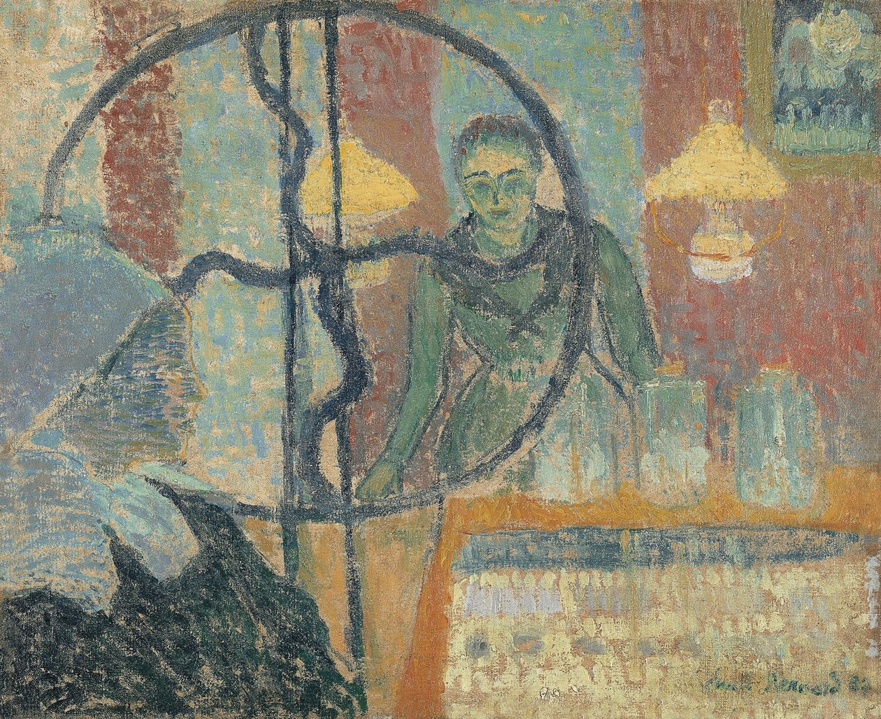 In einem Geschäft in Pont-Aven von Emile Bernard