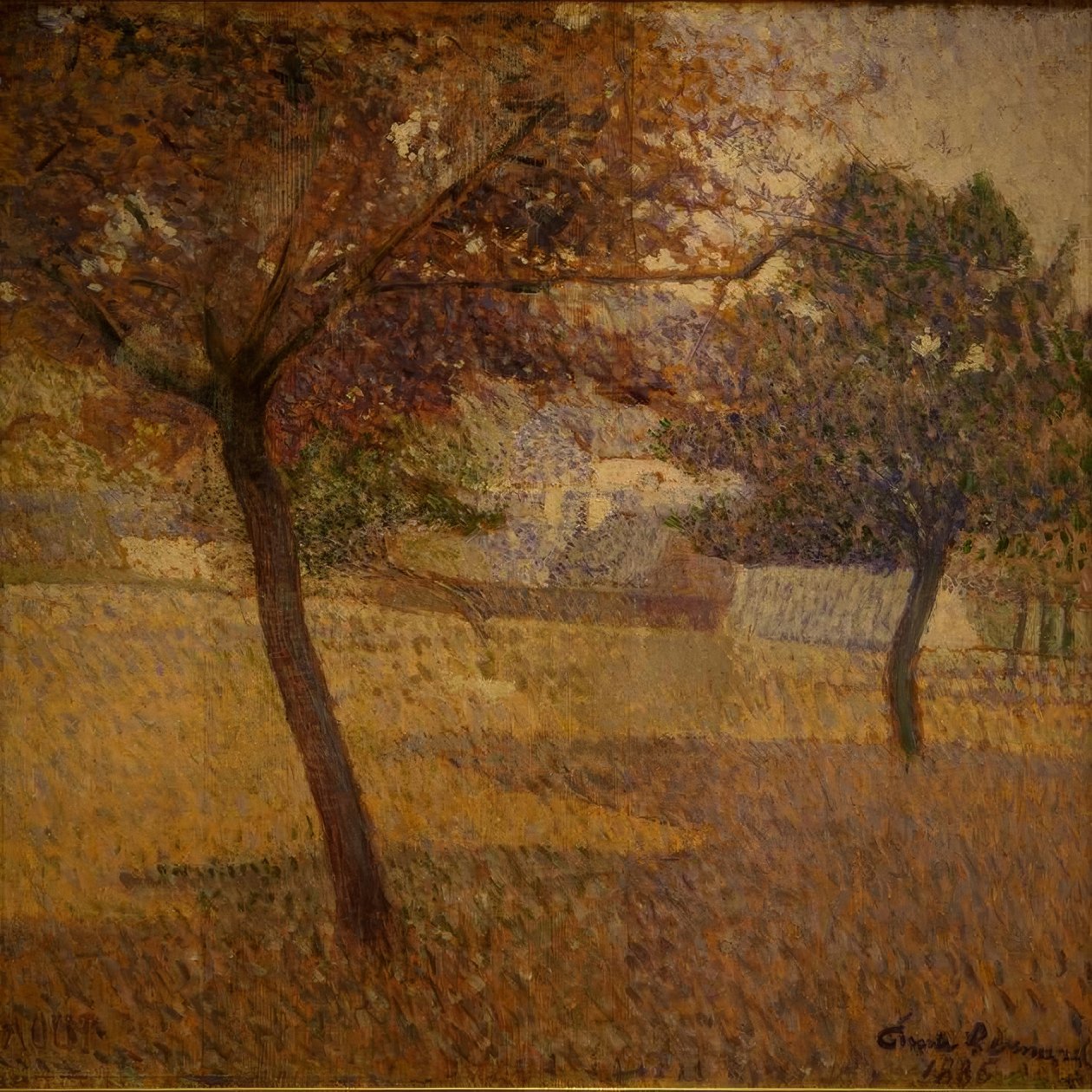 Obstgarten in Pont-Aven von Emile Bernard