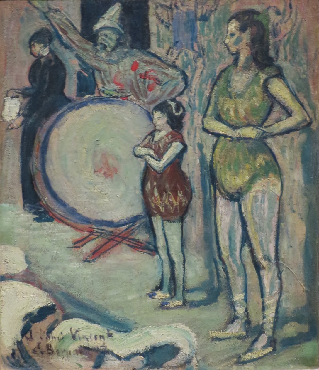 Saltimbanques von Emile Bernard, 1887 von Emile Bernard