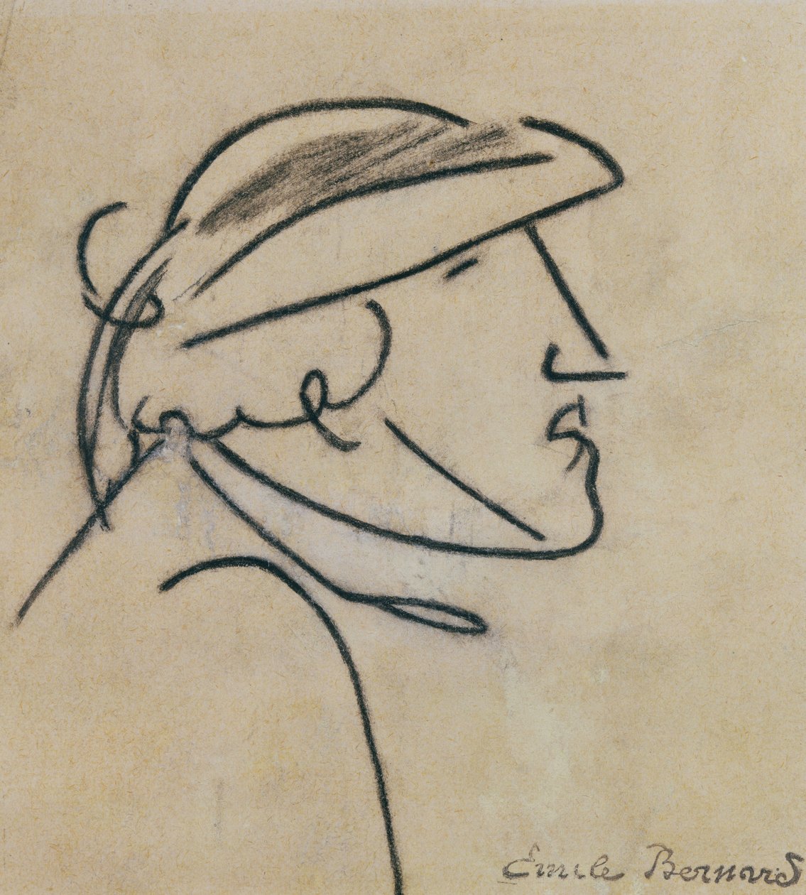 Studie eines Bretonen von Emile Bernard