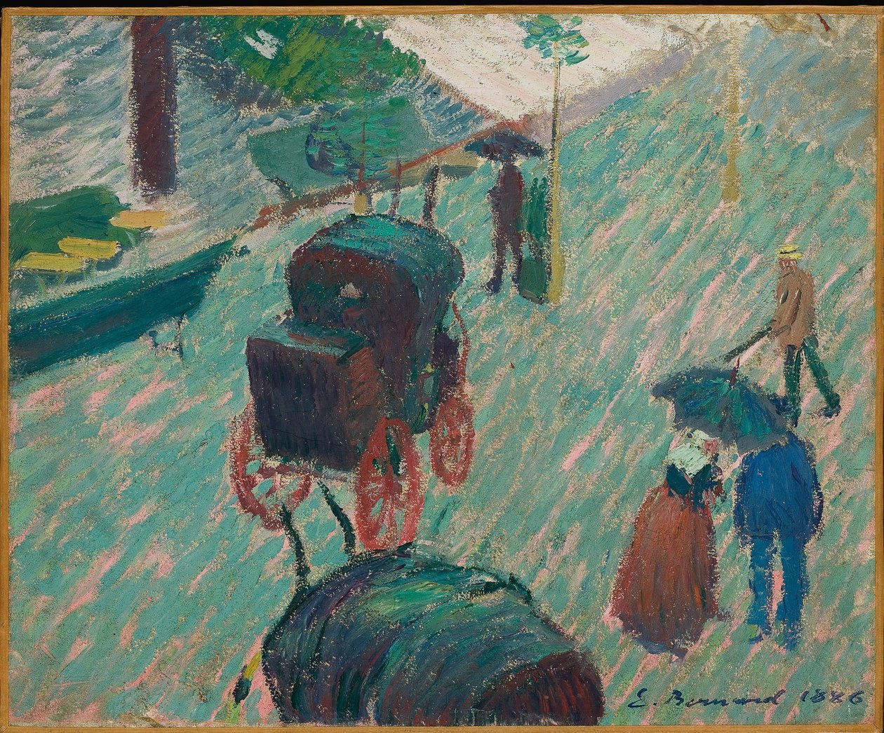 Der öffentliche Garten, Mayenne von Emile Bernard