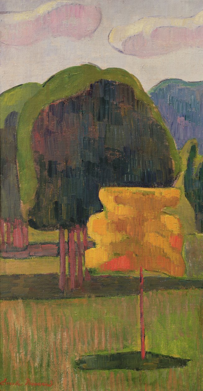 Der gelbe Baum von Emile Bernard