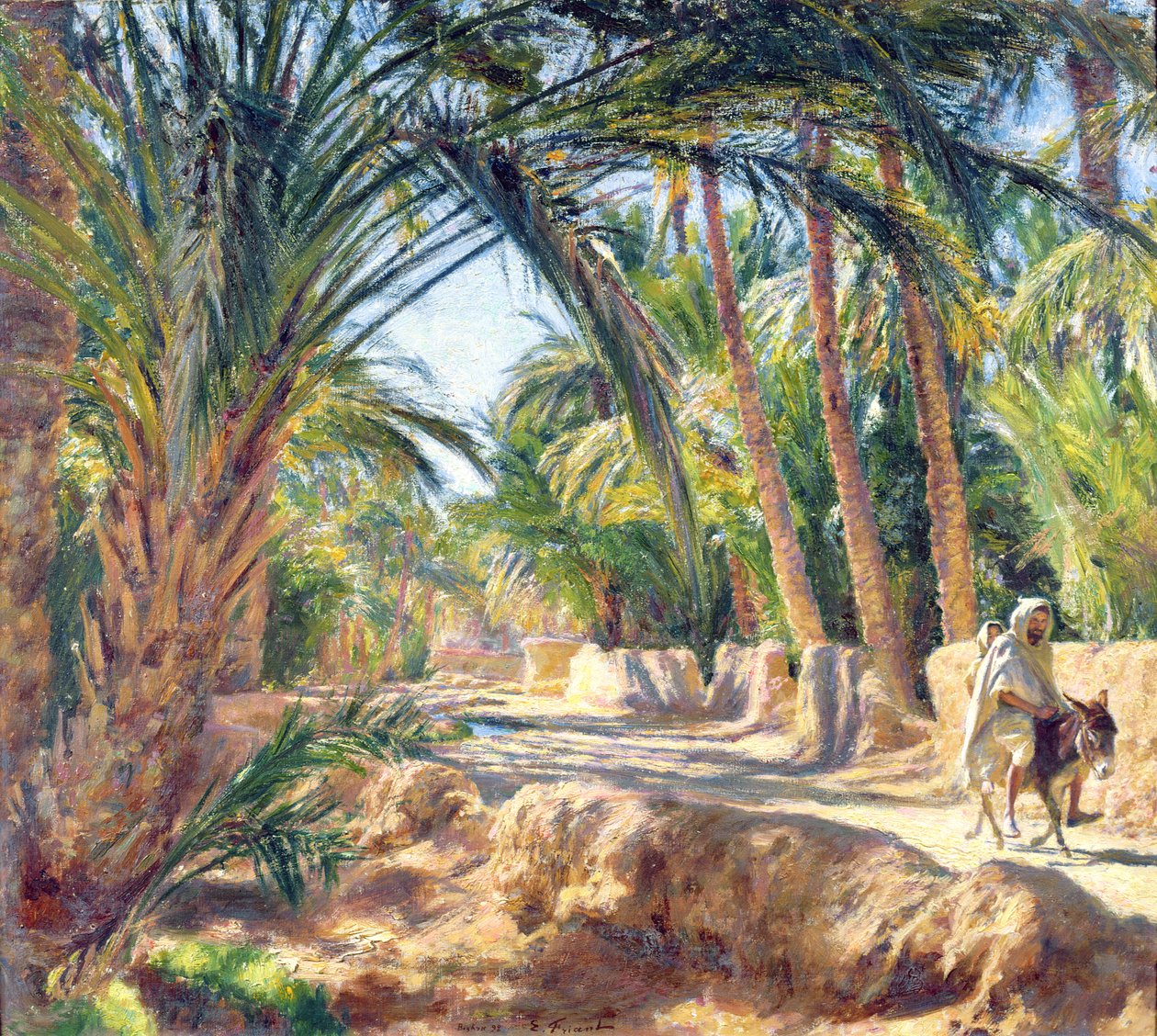 Auf dem Weg nach Biskra von Emile Friant