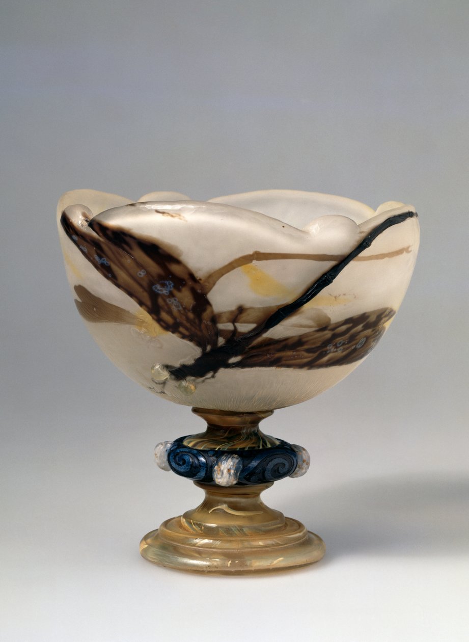 Schale mit Libellen von Emile Galle
