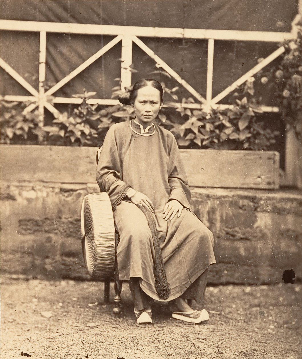 Annamitische Frau, Saigon, Cochinchina von Emile Gsell