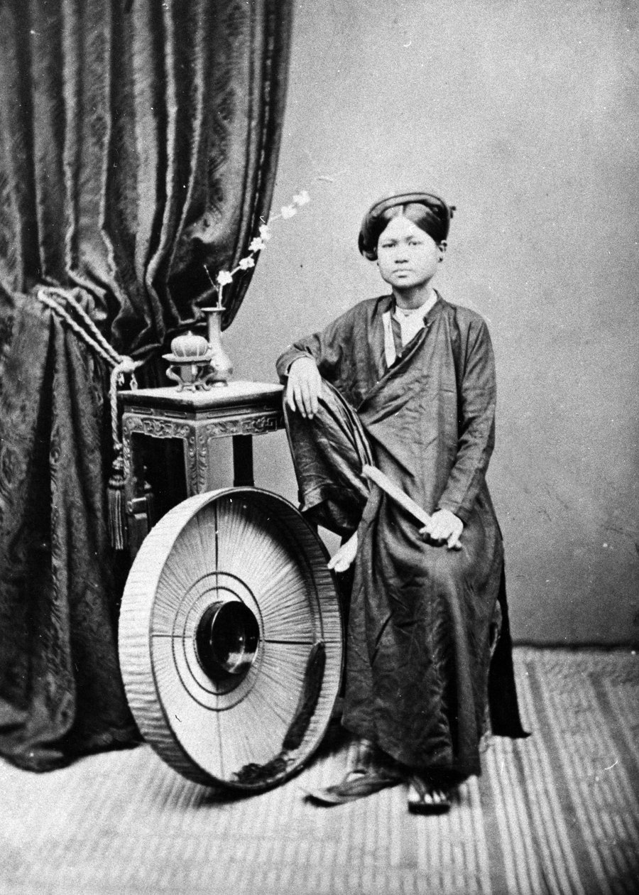 Tonkin-Frau, ca. 1860er Jahre von Emile Gsell