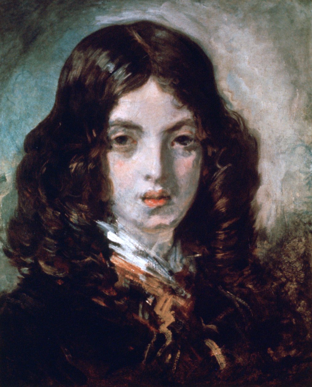 Der kleine rothaarige Bettler, 1843 von Emile Isidore Deroy