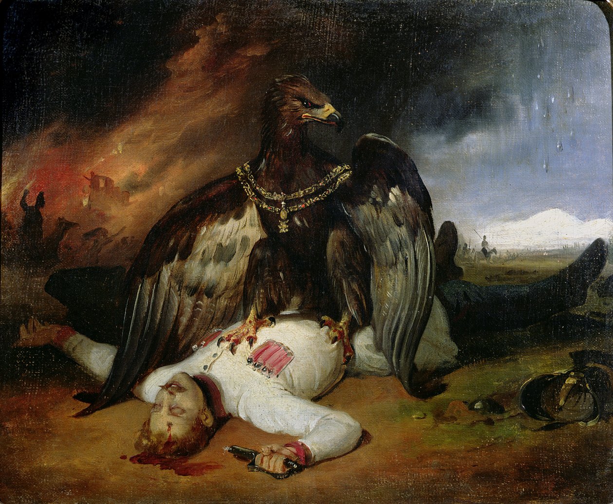 Der polnische Prometheus, 1831 von Emile Jean Horace Vernet
