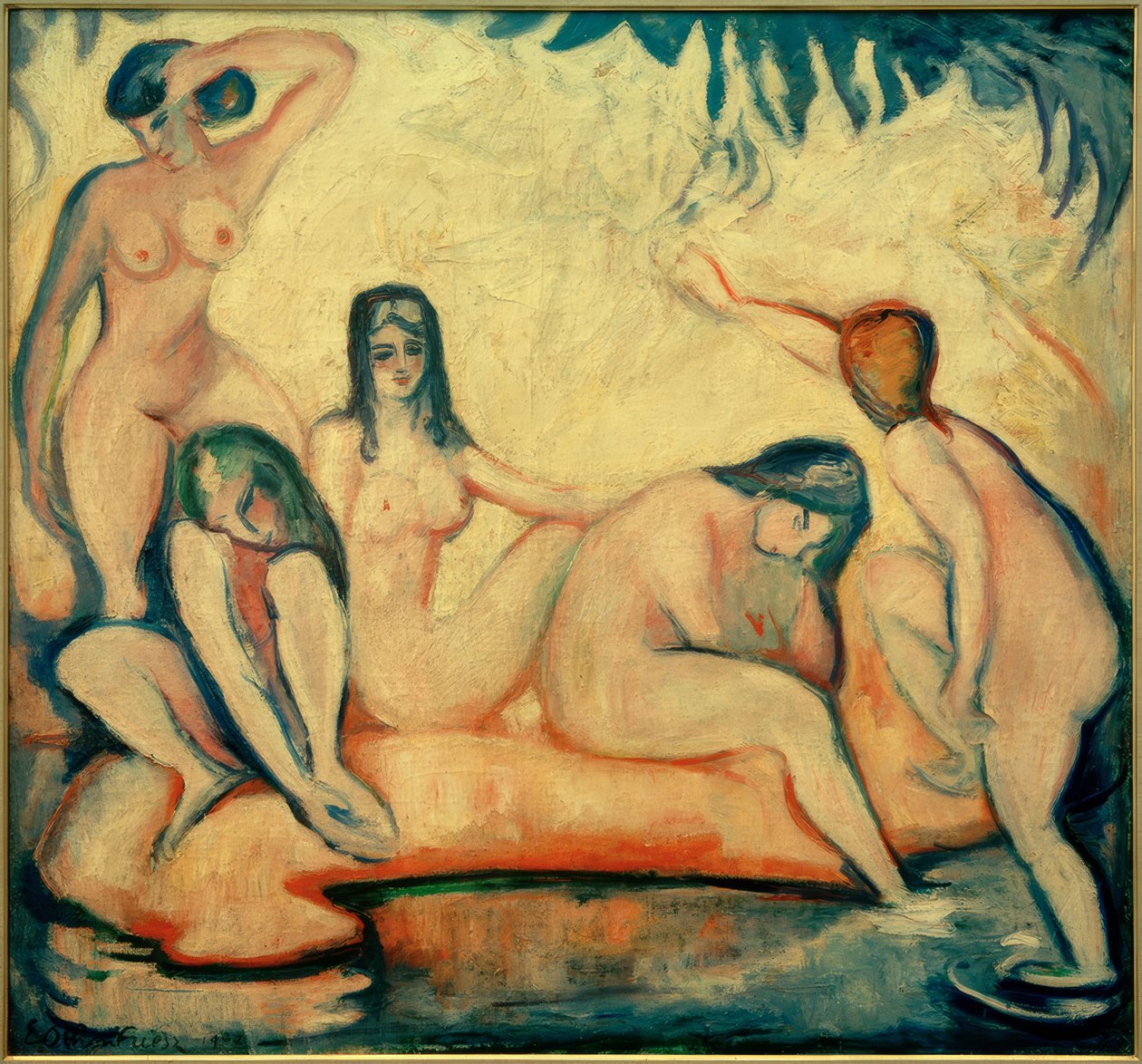 Die Badenden von Emile Othon Friesz