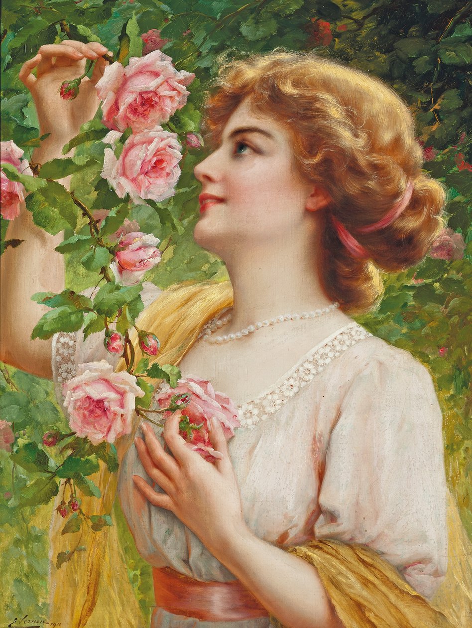 Duftende Rosen von Emile Vernon