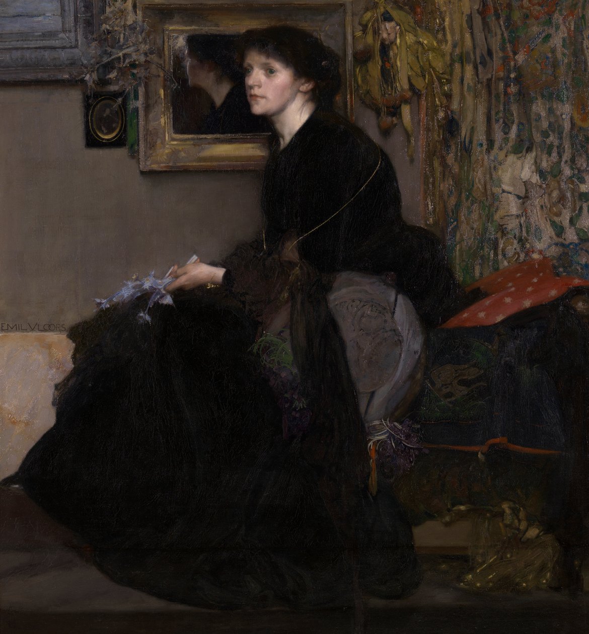 Die blaue Distel von Emile Vloors