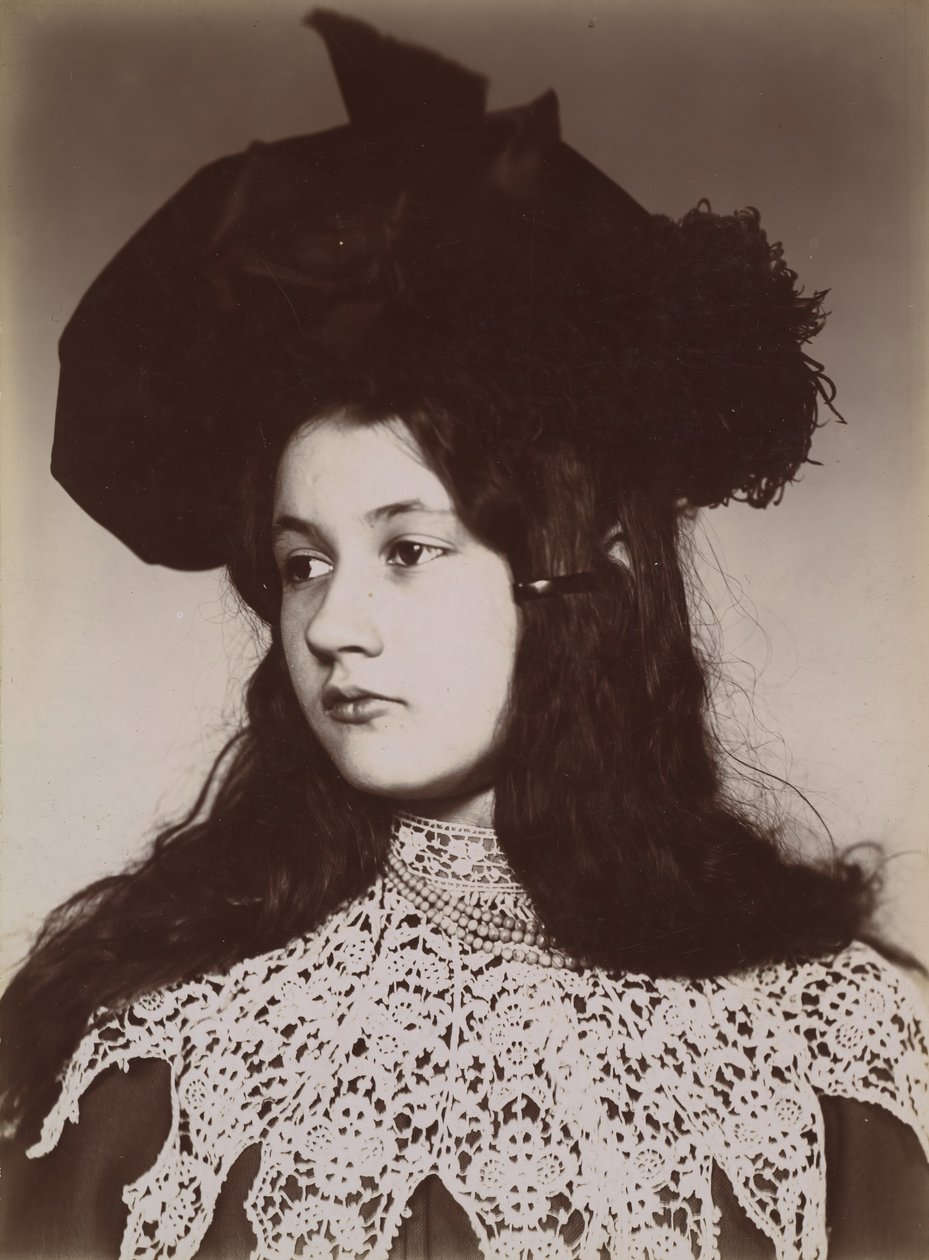 Denise Zola, ca. 1900 von Emile Zola