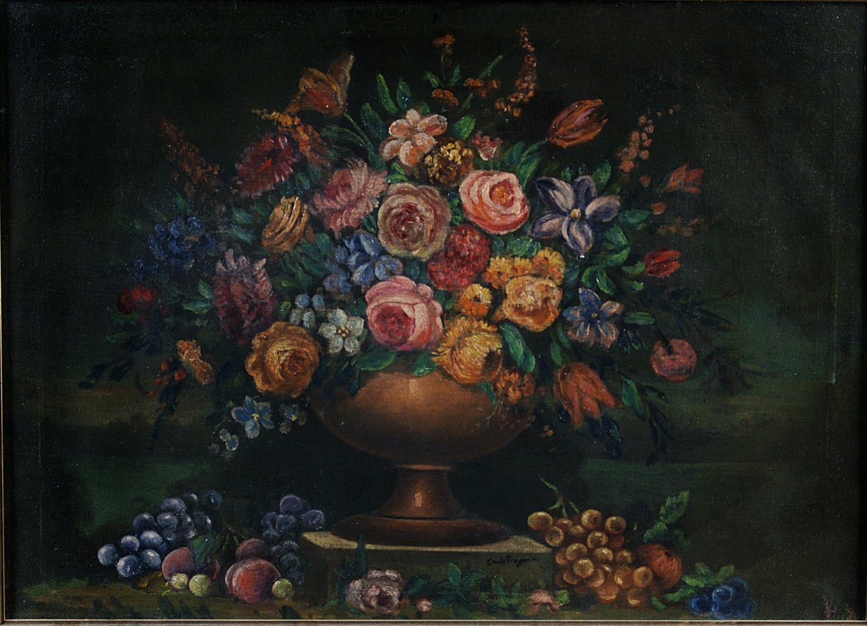 Vase mit Blumen von Emilie Preyer