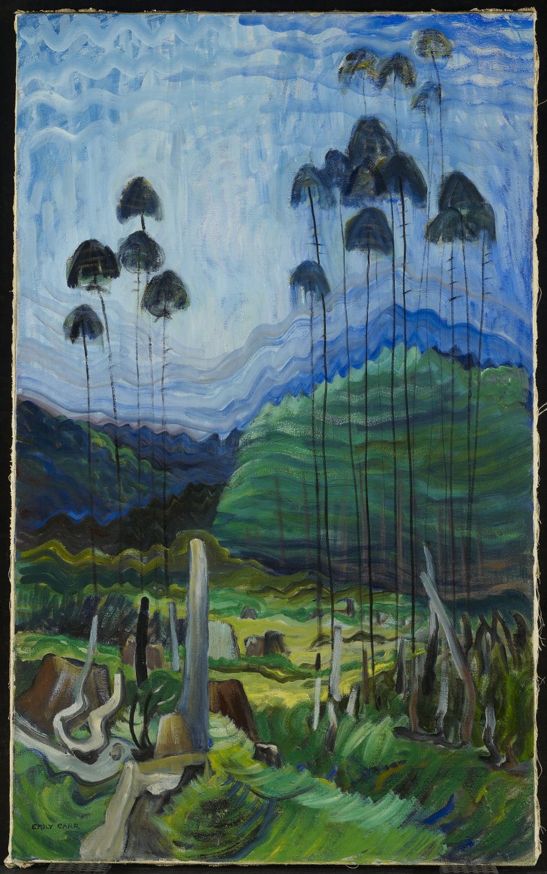 Bäume im Himmel von Emily Carr