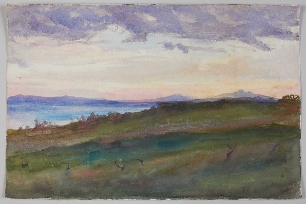 Landschaftsansicht, Hammamet von Emily Sargent