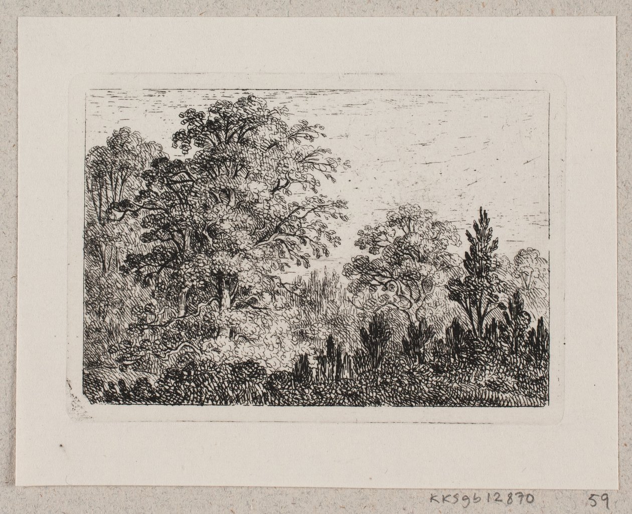 Waldlandschaft von Emma Meyer