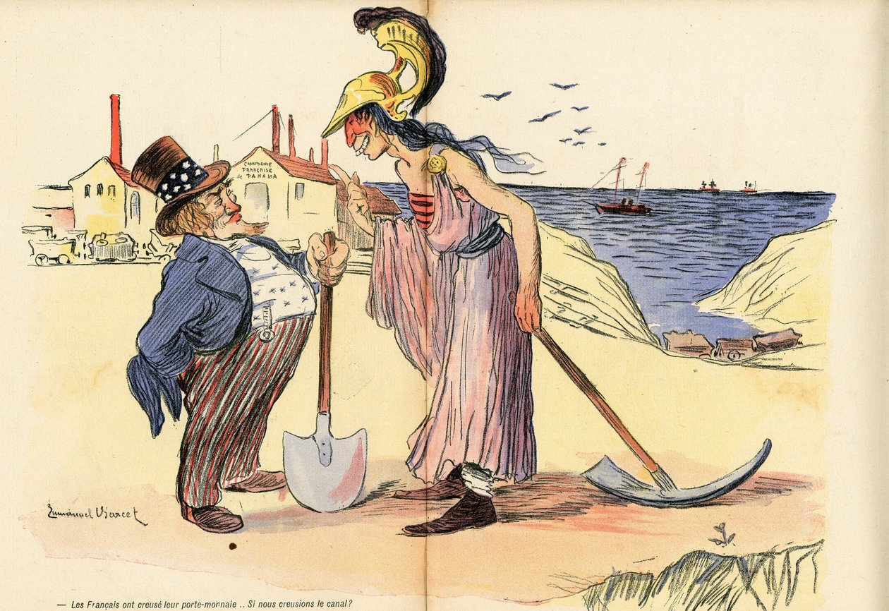 Der Butterteller, Satirisch in Farben von Emmanuel Barcet