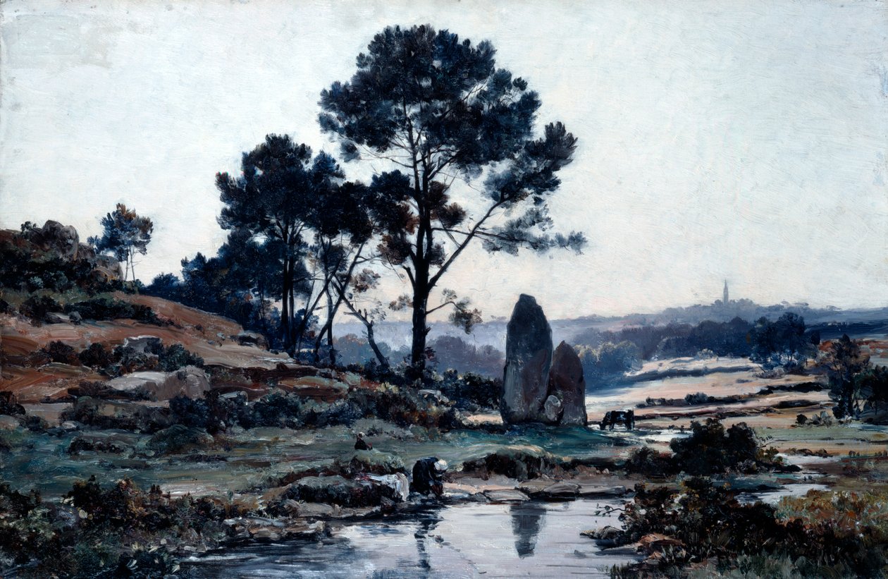 Douarnenez, 1885 von Emmanuel Lansyer